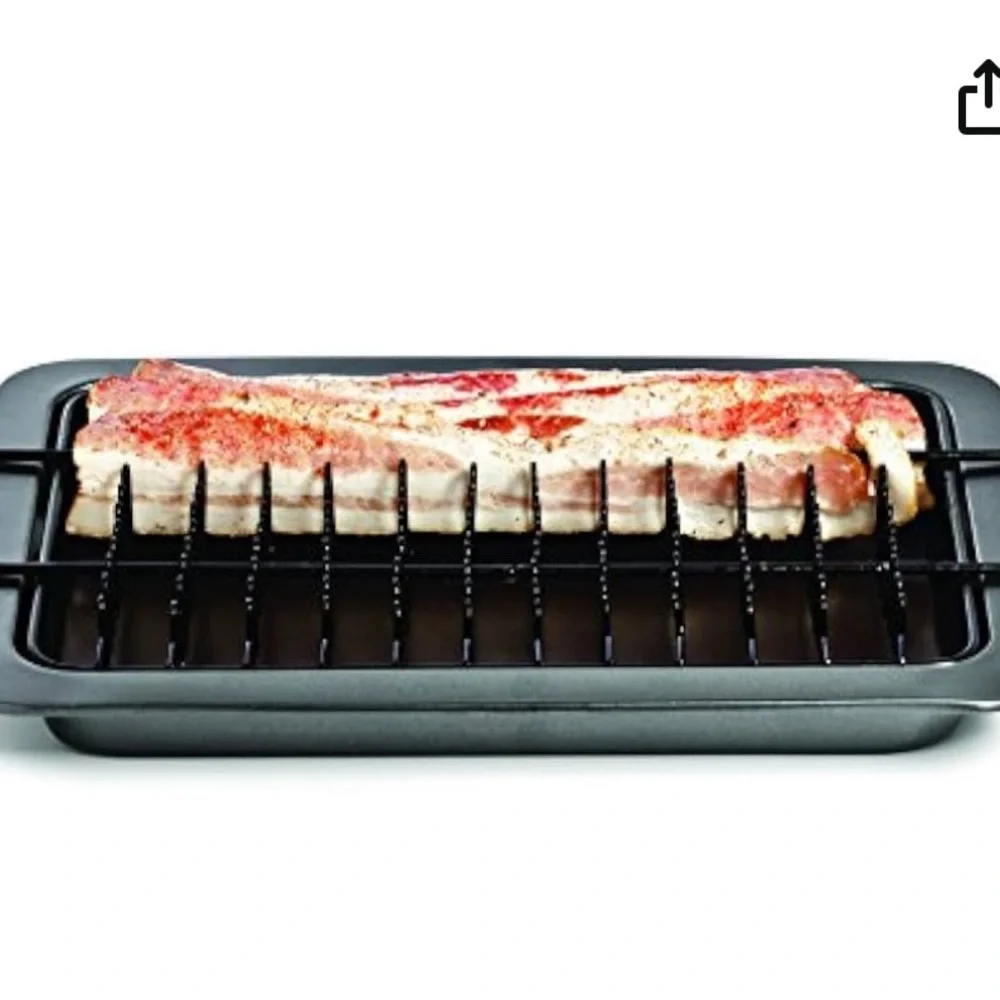 Chef Tony Healthy Bacon Lovers Cooking Pans NEW Factory Sealed Kitchen